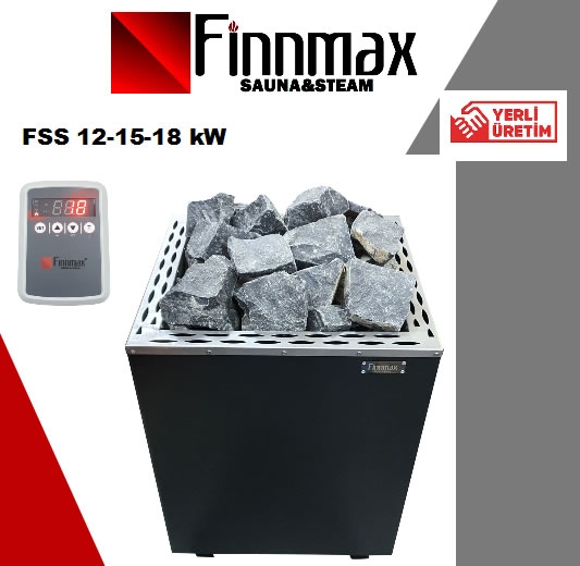Finnmax Sauna Sobası 12-15-18 kW